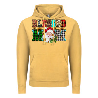 Vintage Mustard blessed mom christmas Vintage Hoodie - JahusDesignShop