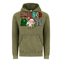 Vintage Olive blessed mom christmas Vintage Hoodie - JahusDesignShop