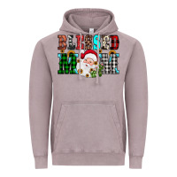 Vintage Zinc blessed mom christmas Vintage Hoodie - JahusDesignShop