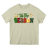 Mossy 'tis the season softball christmas Heavy Core Tee - RanaPortraitStore