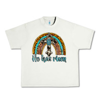 Pistachio he has risen rainbow Urban Heavy Tee - AdoDesignShop