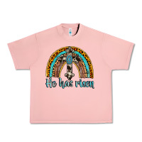 Salmon he has risen rainbow Urban Heavy Tee - AdoDesignShop