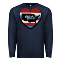Navy VOTE Premium Sweatshirt - Bettercallsaul