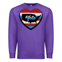 Purple VOTE Premium Sweatshirt - Bettercallsaul