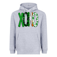 Heather Grey st. patrick's day xoxo Heavyweight Hoodie - Bettercallsaul
