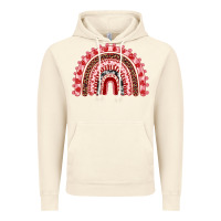 Vintage Artic valentines day rainbow Vintage Hoodie - RanaPortraitStore