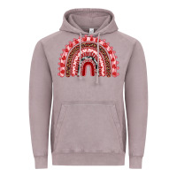 Vintage Zinc valentines day rainbow Vintage Hoodie - RanaPortraitStore