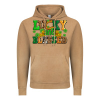 Vintage Camel lucky and blessed with coins and shamrocks Vintage Hoodie - AdoDesignShop