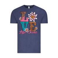 Vintage Denim valentines day love like jesus Vintage Tee - AdoDesignShop