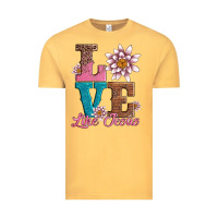 Vintage Mustard valentines day love like jesus Vintage Tee - AdoDesignShop