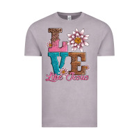 Vintage Zinc valentines day love like jesus Vintage Tee - AdoDesignShop