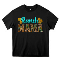 Black ranch mama Heavy Core Tee - texasbilliewilder