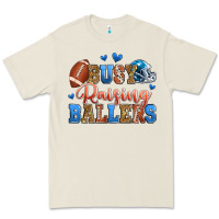 Bone busy raising ballers american football Premium Tee - Zillion Design Studio
