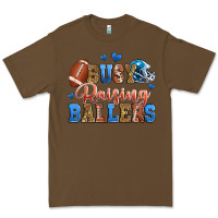 Cacao busy raising ballers american football Premium Tee - Zillion Design Studio