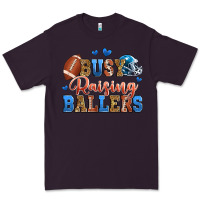 Plum busy raising ballers american football Premium Tee - Zillion Design Studio
