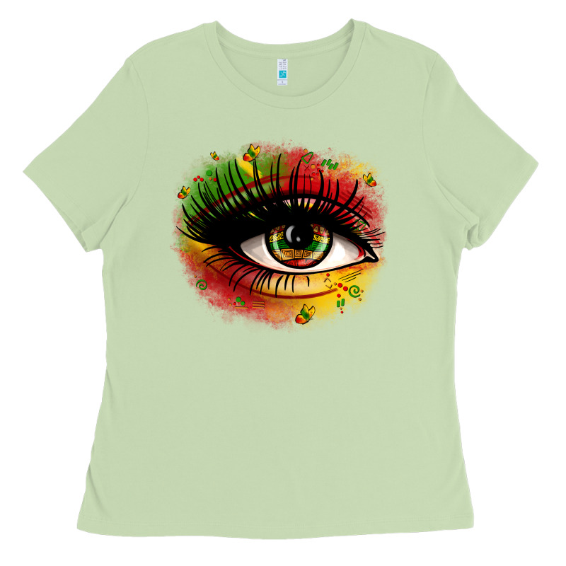 Juneteenth Eye Ladies Tee by Zillion Design Studio | Teevron