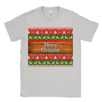 Moon Dust merry christmas knitted reindeer pattern Classic Tee - Jasminsmagicworld