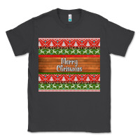 Smoke merry christmas knitted reindeer pattern Classic Tee - Jasminsmagicworld