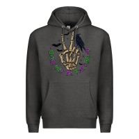 Charcoal Heather People Give Me The Creeps Premium Hoodie - texasbilliewilder