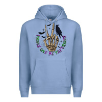 Colony Blue People Give Me The Creeps Premium Hoodie - texasbilliewilder