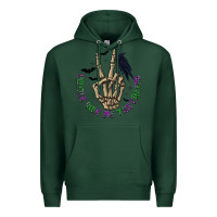 Sports Green People Give Me The Creeps Premium Hoodie - texasbilliewilder