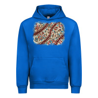 Cobalt Baseball leopard glitter background Urban Hoodie - HowdyJamesFarm