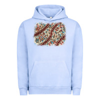 Pigment Grape Ice Baseball leopard glitter background Urban Hoodie - HowdyJamesFarm