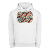 Pigment Lunar Rock Baseball leopard glitter background Urban Hoodie - HowdyJamesFarm