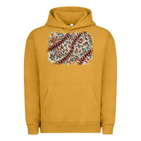 Pigment Peanut Butter Baseball leopard glitter background Urban Hoodie - HowdyJamesFarm