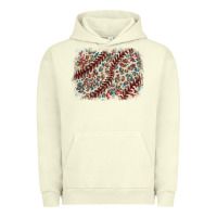Pigment Pistachio Baseball leopard glitter background Urban Hoodie - HowdyJamesFarm
