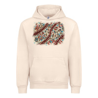 Sandshell Baseball leopard glitter background Urban Hoodie - HowdyJamesFarm