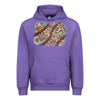 Tulip Baseball leopard glitter background Urban Hoodie - HowdyJamesFarm