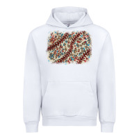 White Baseball leopard glitter background Urban Hoodie - HowdyJamesFarm
