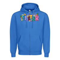 True Royal Easter Zipper Hoodie - NancyCooperArtShop