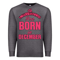 Charcoal Heather LEGENDS ARE BORN İN DECEMBER Premium Sweatshirt - Bettercallsaul