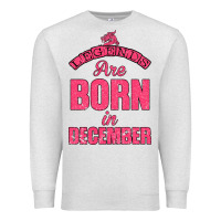 Oatmeal Heather LEGENDS ARE BORN İN DECEMBER Premium Sweatshirt - Bettercallsaul