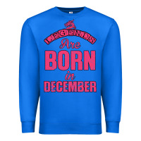 True Royal LEGENDS ARE BORN İN DECEMBER Premium Sweatshirt - Bettercallsaul
