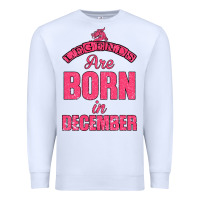 White LEGENDS ARE BORN İN DECEMBER Premium Sweatshirt - Bettercallsaul
