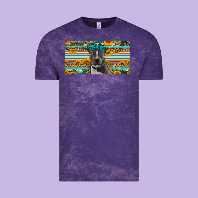Pittbull License Plate Vintage Tee Designed By Artiststas