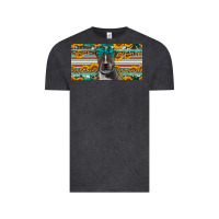 Vintage Black pittbull license plate Vintage Tee - Artiststas