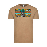 Vintage Coffee pittbull license plate Vintage Tee - Artiststas