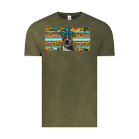 Vintage Olive pittbull license plate Vintage Tee - Artiststas