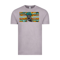 Vintage Zinc pittbull license plate Vintage Tee - Artiststas