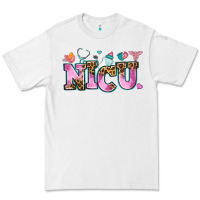 White nicu Premium Tee - AdoDesignShop