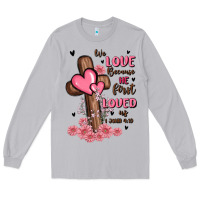 Moon Dust valentine cross Long Sleeve Tee - MaliasSmallBusiness