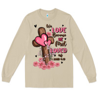 Mushroom valentine cross Long Sleeve Tee - MaliasSmallBusiness