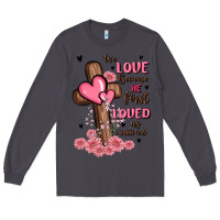 Smoke valentine cross Long Sleeve Tee - MaliasSmallBusiness