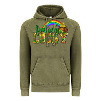 Vintage Olive feeling lucky with coins Vintage Hoodie - AdoDesignShop