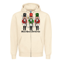 Sandshell Nuts About Christmas Zipper Hoodie - MaliasSmallBusiness