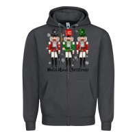 Smoke Nuts About Christmas Zipper Hoodie - MaliasSmallBusiness